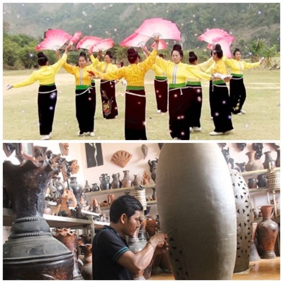 xoe thai dance cham peoples traditional pottery making seek unesco recognition