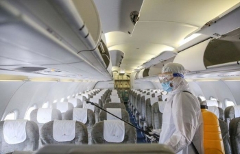 Vietnam Airlines sterilizes all planes on int't routes