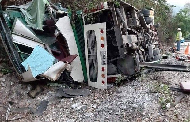 Two Vietnamese die in bus accident in Laos