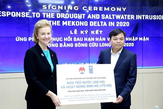 undp assists mekong delta to cope with drought and saltwater intrusion