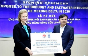UNDP assists Mekong Delta to cope with drought and saltwater intrusion
