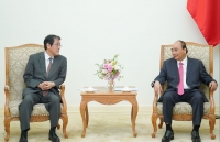 foreign minister pham binh minh welcomes newly accredited japanese ambassador yamada takio