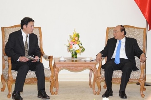 prime minister greets japanese environmental experts