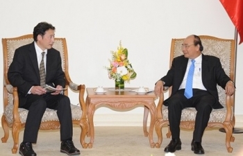 Prime Minister greets Japanese environmental experts