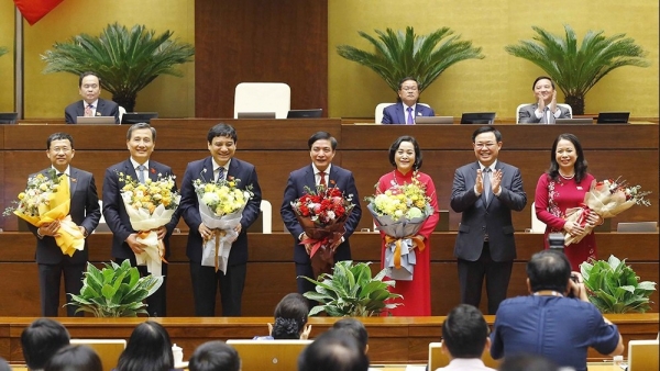 National Assembly Standing Committee has five new members