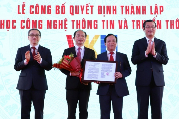 UD announced the establishment of the Vietnam-Korea University of Information and Communication Technology