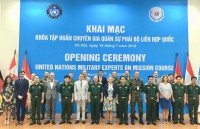 female officers start journey in un peacekeeping force