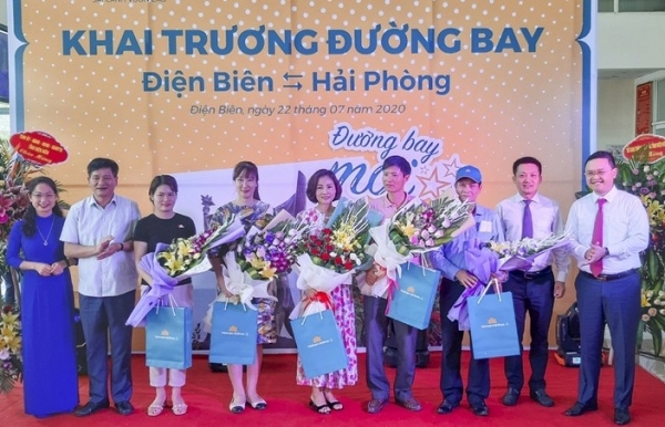 Vietnam Airlines launches Dien Bien - Hai Phong flights since July 22