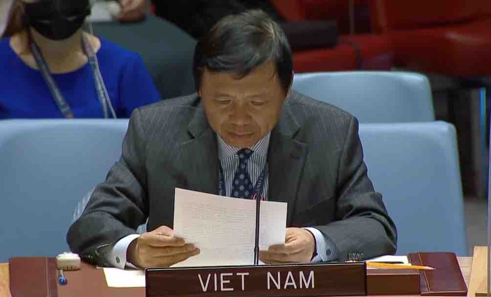 Đại sứ Đặng Đình Quý, Trưởng Phái đoàn Việt Nam tại LHQ.