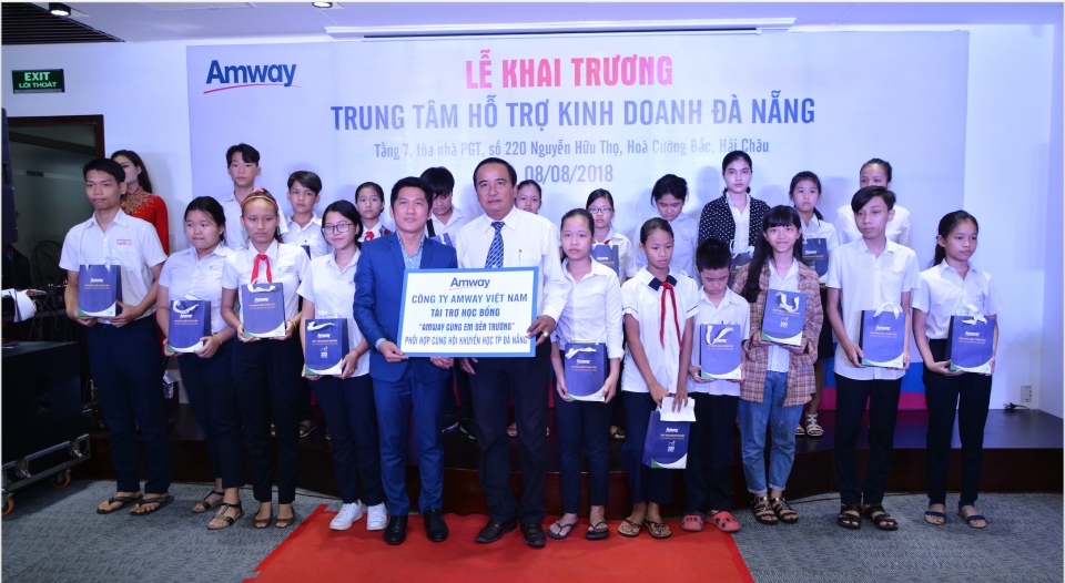 amway vietnam opening centre for business assistance in da nang