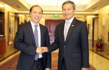 Vietnam, Singapore hold 12th political consultation