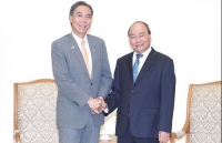 pm nguyen xuan phuc vietnam ready to partner with laos in inspection work