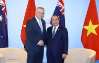australian pm begins official visit to vietnam