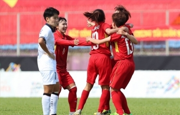  Vietnam’s women’s team cruise into AFF semi-final
