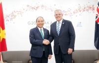 australian pm morrison reaffirms commitments to foster strategic ties with vn
