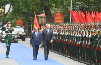 Vietnamese, Australian Prime Ministers visit Vietnam’s level-2 field hospital
