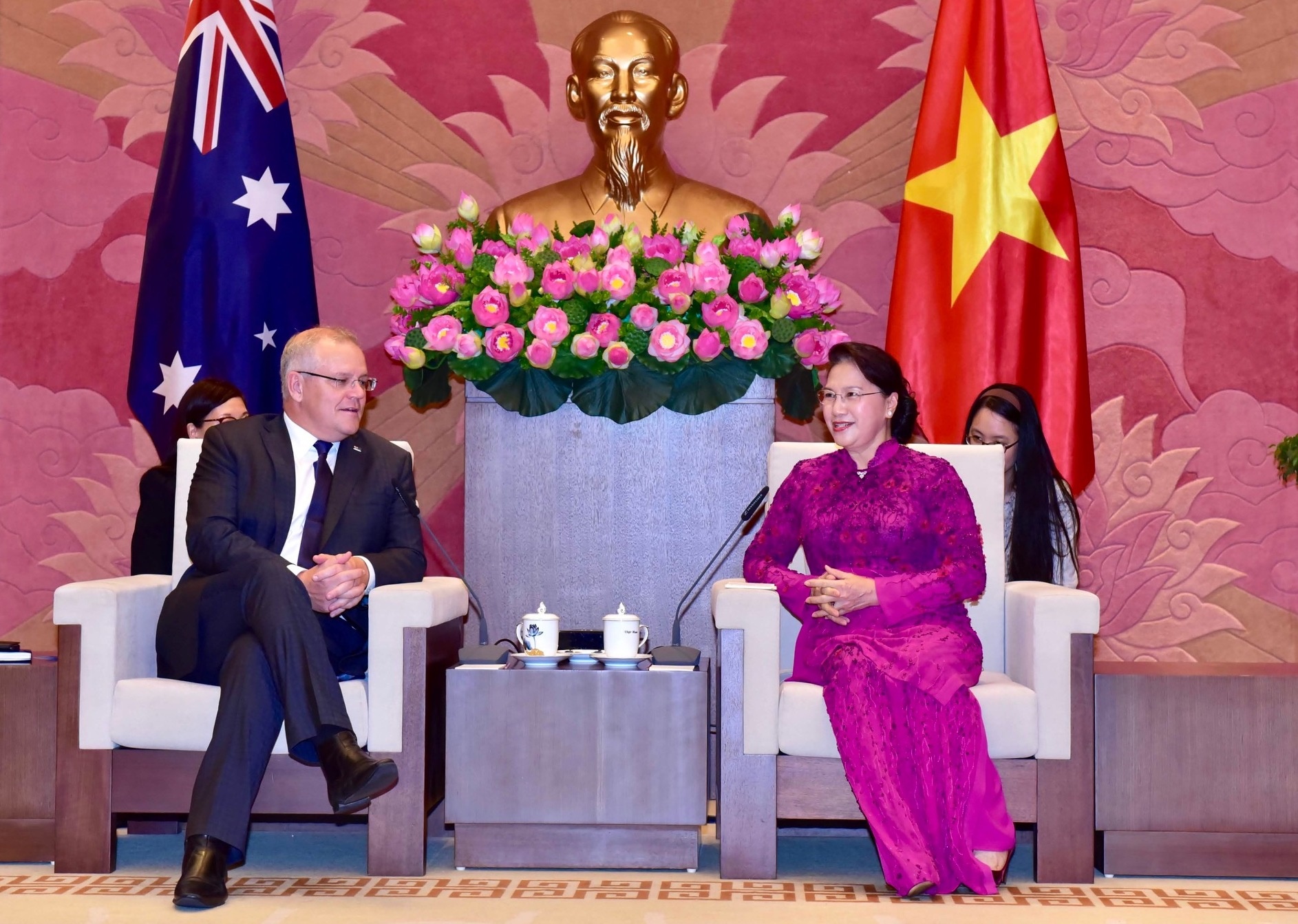 na leader expects stronger vietnam australia partnership