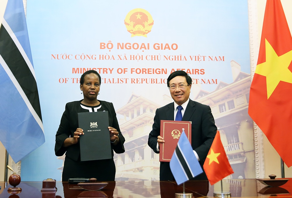 vietnam botswana sign visa exemption agreement