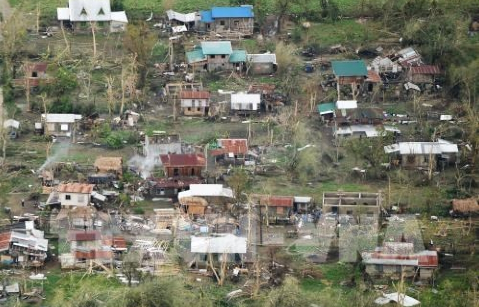 Typhoon Mangkhut damages Philippine rice production