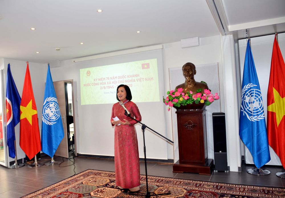vietnamese abroad urged to make more contributions to homeland ambassador le thi tuyet mai