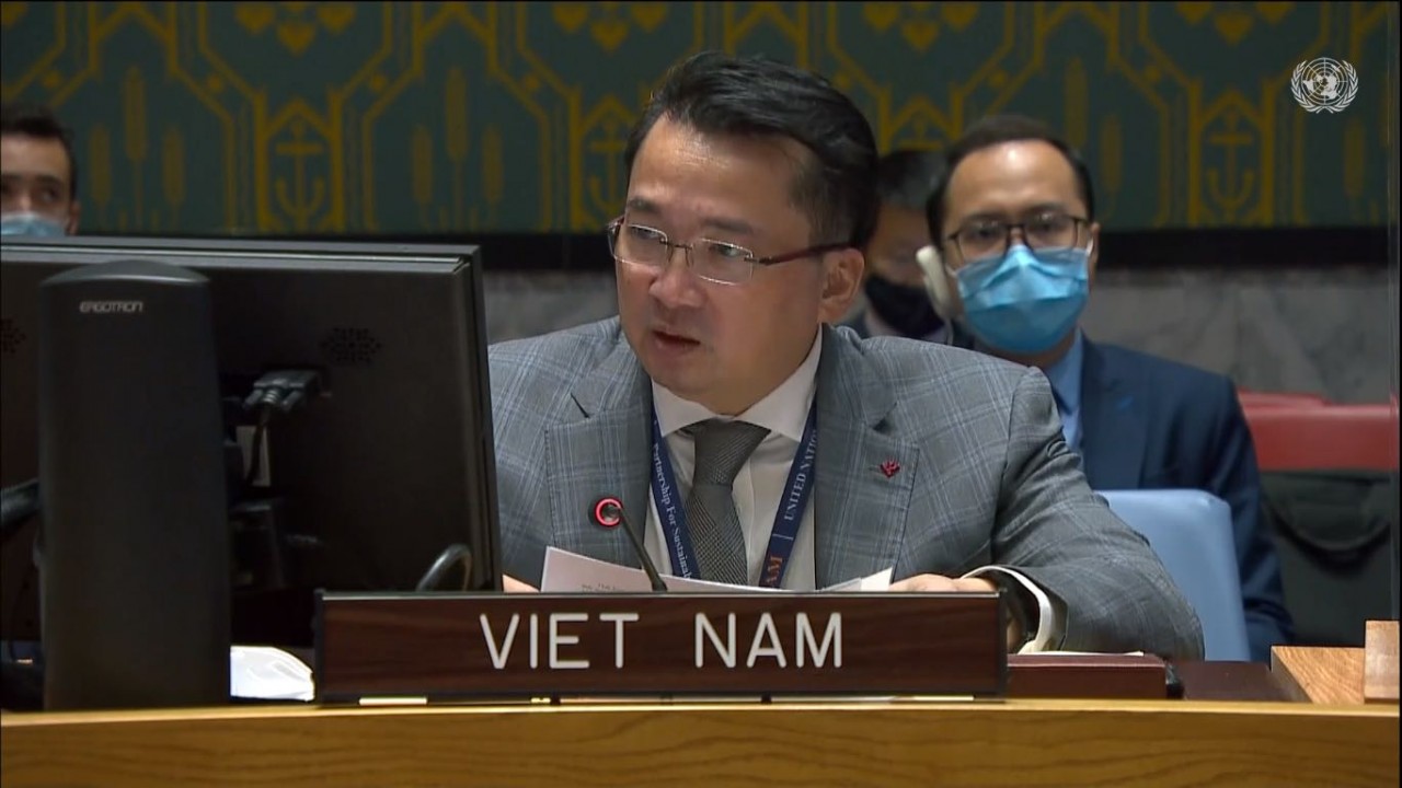 Đại sứ Phạm Hải Anh, Phó Trưởng Phái đoàn thường trực Việt Nam tại LHQ