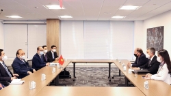 President Nguyen Xuan Phuc receives leaders of US enterprises in New York