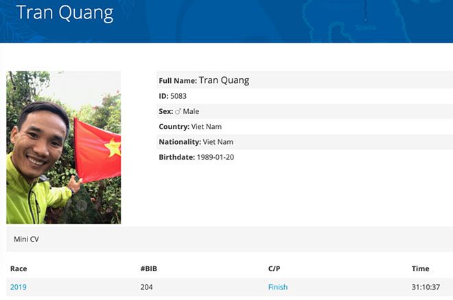 first vietnamese runner completes spartathlon in athens