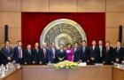 na chairwoman meets lao leader