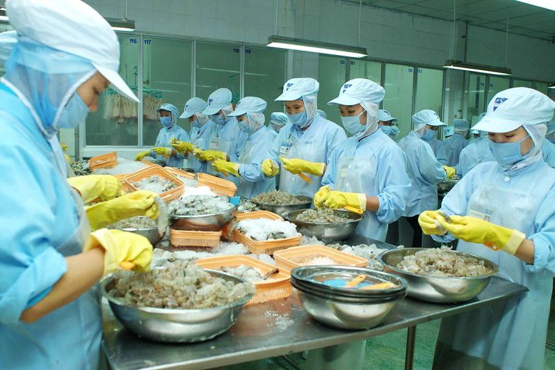 Vietnamese shrimp exports to the UK maintains market share