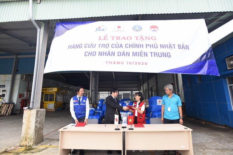 Japan disaster relief to Thua Thien Hue Province affected by natural disasters