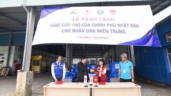 Japan disaster relief to Thua Thien Hue Province affected by natural disasters