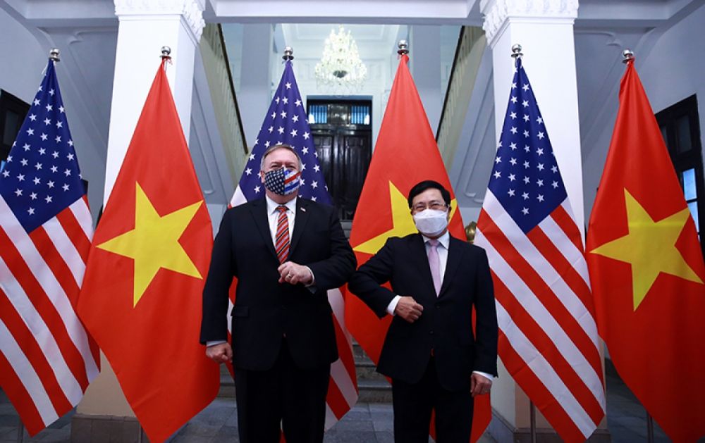 US Secretary of State Mike Pompeo welcomed in Ha Noi