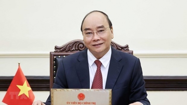 President Nguyen Xuan Phuc asks for continued support from US in COVID-19 pandemic fight