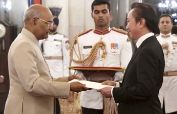 Vietnamese Ambassador to India presents credentials