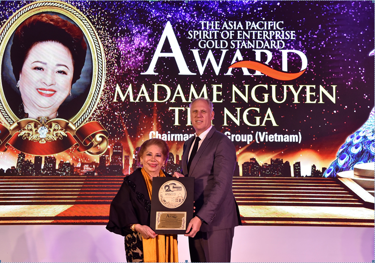 BRG Group’s Chairman Nguyen Thi Nga wins major prizes at Asian Golf Awards 2019 brg groups chairman nguyen thi nga wins major prizes at asian golf awards 2019
