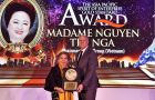 madame nguyen thi nga chairman of brg group honored with woman of impact award
