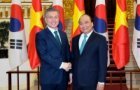 pm arrives in busan to attend asean rok commemorative summit