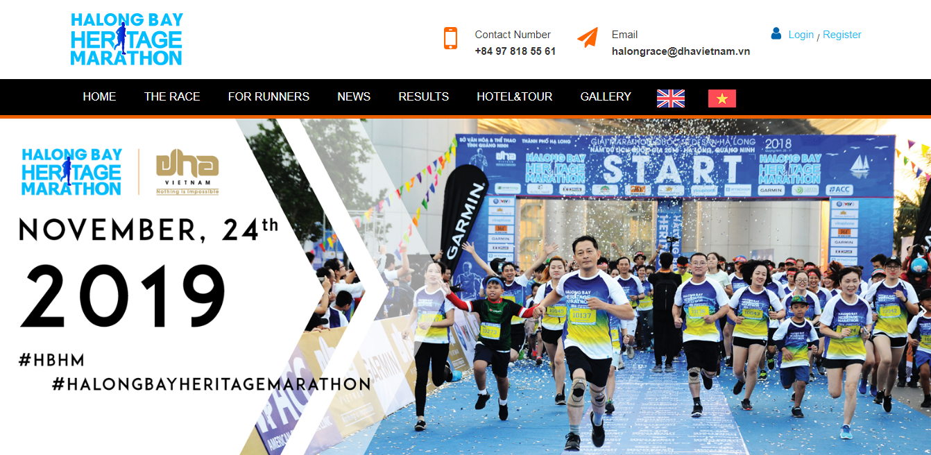 over 3000 athletes join halong bay heritage marathon 2019