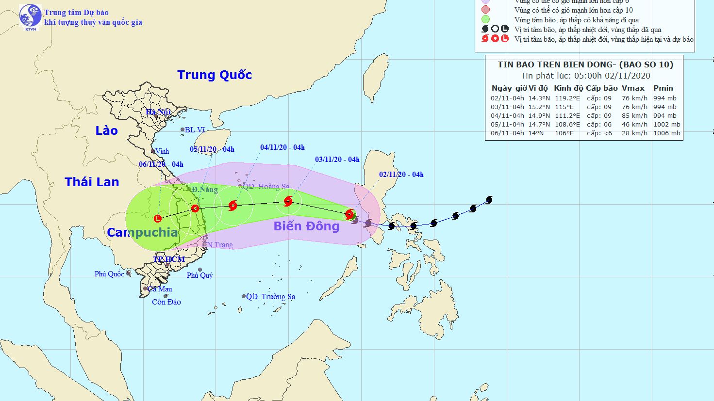 Goni enters East Sea, becoming 10th storm to hit Vietnam