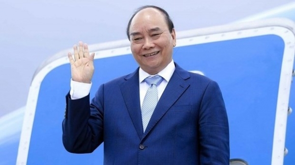 President Nguyen Xuan Phuc leaves for official visits to Switzerland, Russia