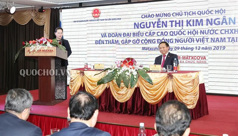 na chairwoman meets vietnamese community in russia