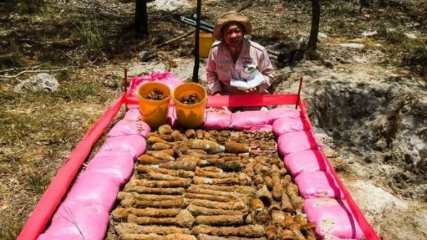 Quang Tri: 150 unexploded ordnance pieces defused