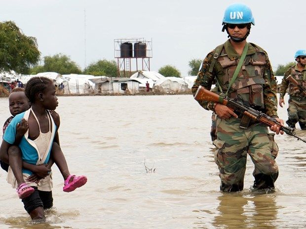 UN peacekeeping officers in Sudan (Photo: Reuters)