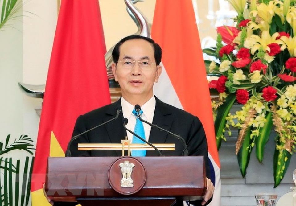 vietnamese presidents speech at nehru memorial museum