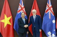 leaders send congratulatory messages to australia on 45 year ties
