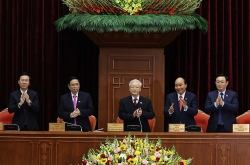 Nguyen Phu Trong re-elected as Party General Secretary