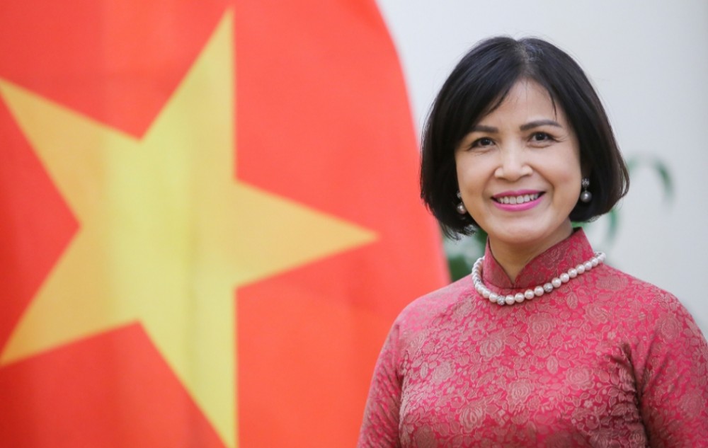 Đại sứ Lê Thị Tuyết Mai, Trưởng Phái đoàn đại diện thường trực Việt Nam bên cạnh Liên hợp quốc, WTO và các tổ chức quốc tế khác tại Geneva.