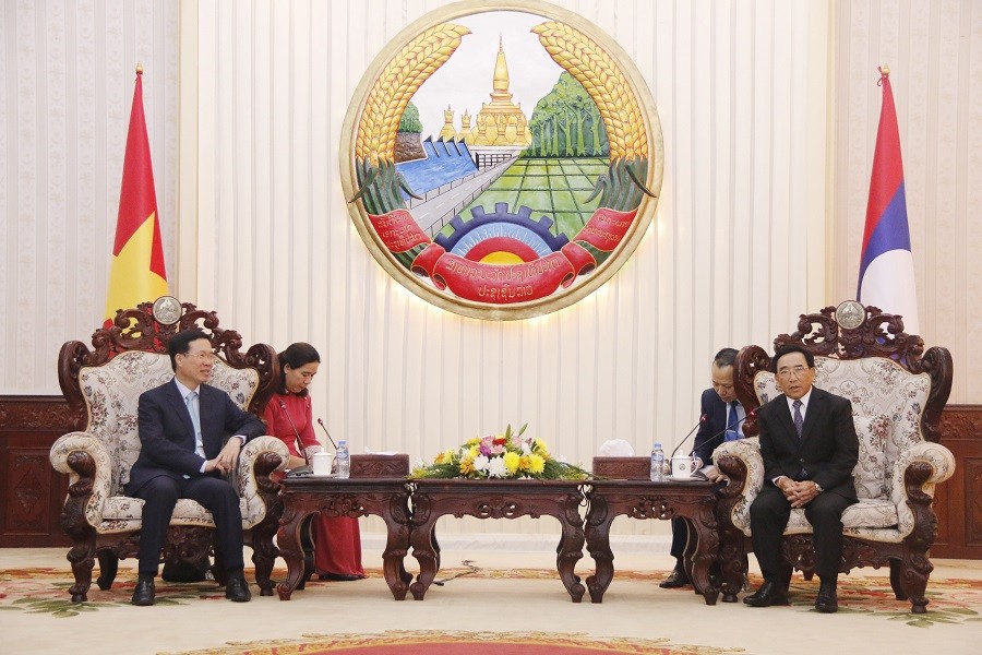 Vietnam’s senior officials visit Laos to attend celebrations of diplomatic ties anniversary | Politics | Vietnam+ (VietnamPlus)