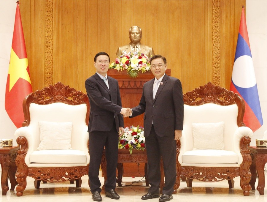 Vietnam’s senior officials visit Laos to attend celebrations of diplomatic ties anniversary | Politics | Vietnam+ (VietnamPlus)
