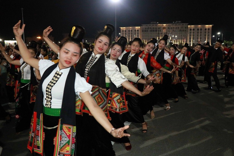 Son La holds ceremony to honour Xoe Thai as Intangible Cultural Heritage of Humanity | Culture - Sports  | Vietnam+ (VietnamPlus)